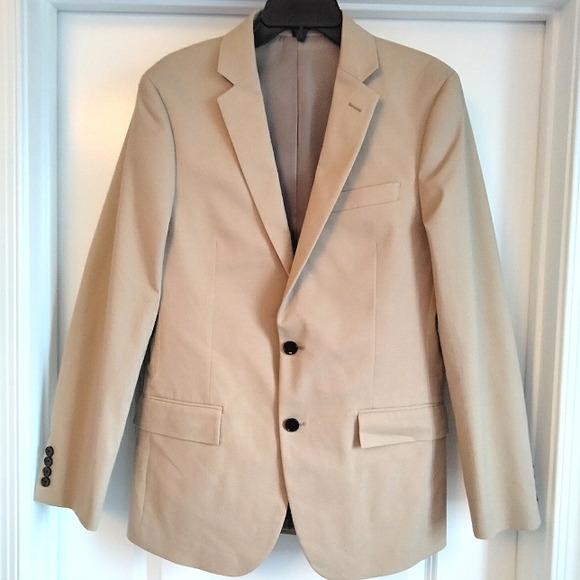 J. Crew Factory Other - NWT 42R J.Crew Factory Thompson University Blazer TruTemp Khaki Twill Sport Coat